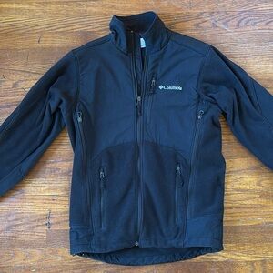 Columbia Adult Small Fleece Jacket - Black